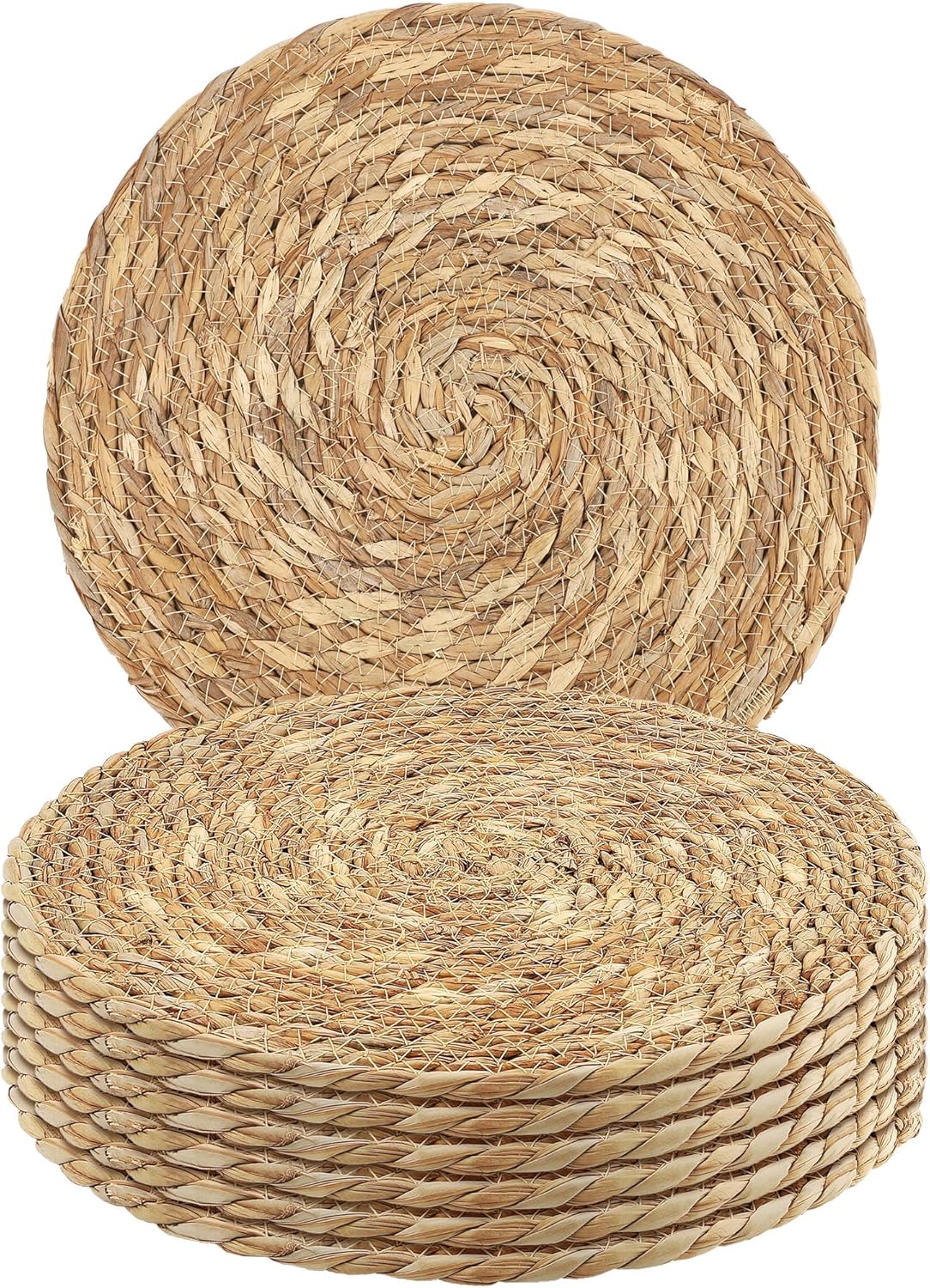 Kochorie Set of 6 Round Woven Placemats